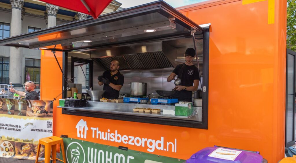 Thuisbezorgd verkoopwagen